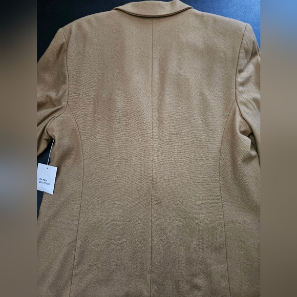 NWT - Merino & Lambs Wool Gold JoS. A. Bank Blazer - Size 16 Reg. - Picture 9 of 11